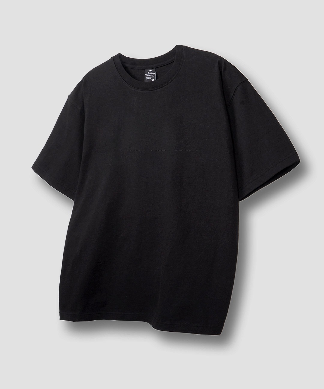 24SS 無地スタンス半袖Tシャツ(ブラック)